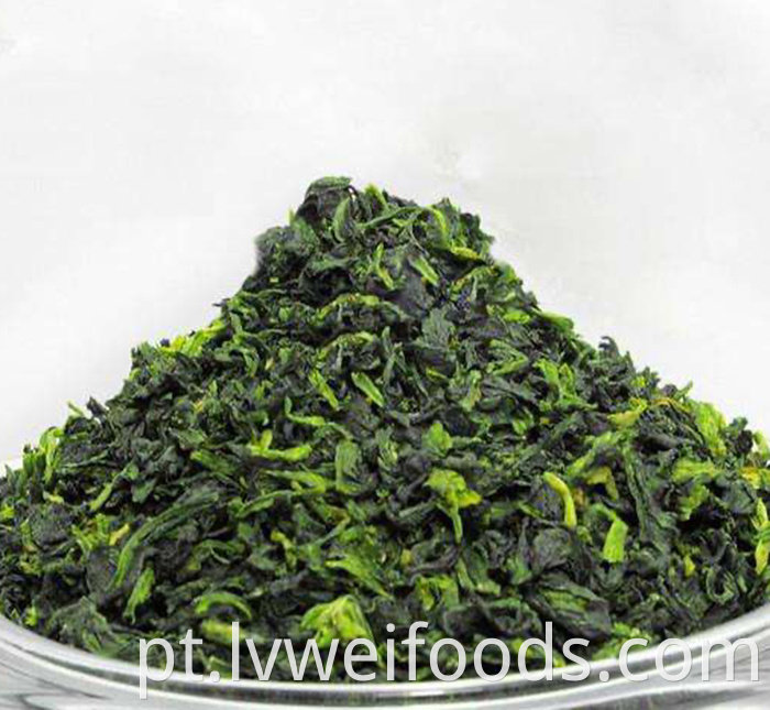 Dehydrated Spinach Leaves 3 3mm